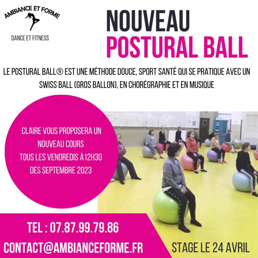 Nouveau : Postural ball