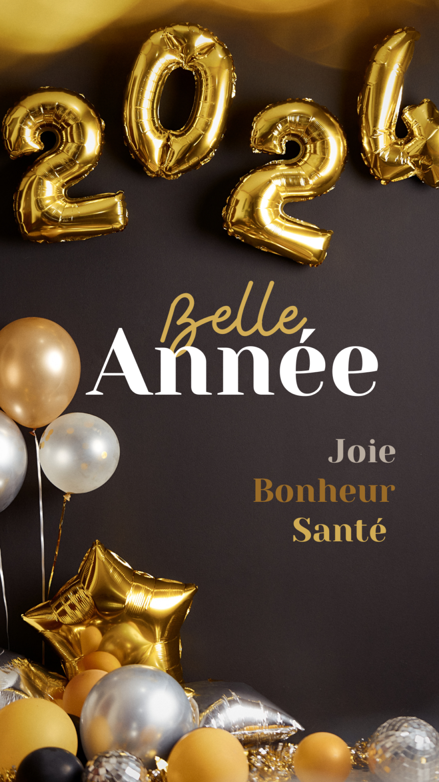 Bonne année 2024
