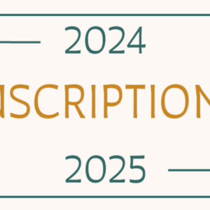 Inscriptions 2024/2025
