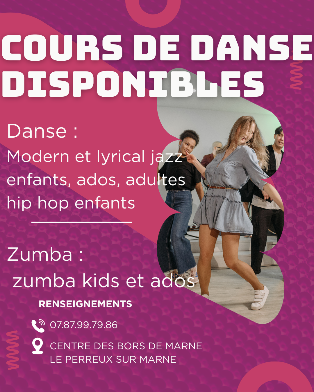 Cours disponibles