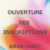 Inscriptions 2026-2027
